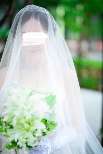 타카미 브라이덜 이탈리안 튤 롱 웨딩 베일