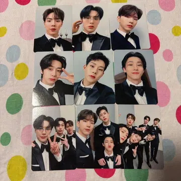 몬스타엑스 6기 글로벌 FC 트레이딩 카드 9장