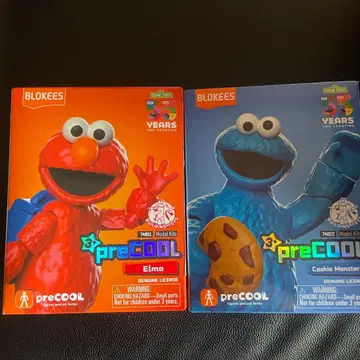 BLOKEES 세서미 스트릿 쿠키 몬스터 엘모 미개봉 피규어