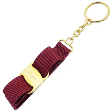 미사용 페라가모 바라 키링 열쇠 박스 포함 15177