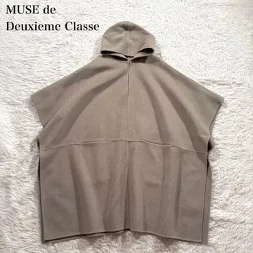 새상품급 뮤즈 두지엠 클라세 Victorian 판초 울 코트