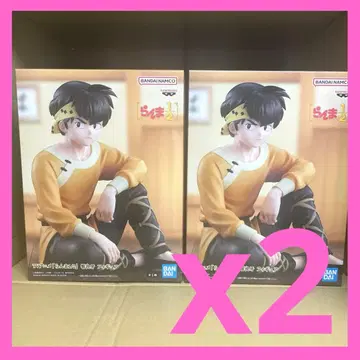 2개 세트 TV 애니메이션 [란마 1/2] 히비키 료가 피규어