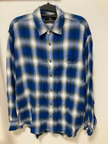 Rags McGregor 옴브레 체크 셔츠 XS 기무라 타쿠야