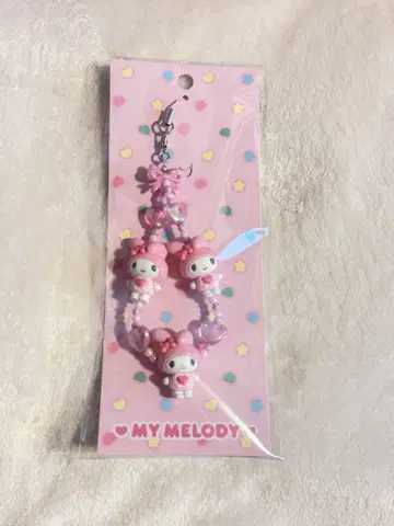 산리오 마이멜로디 마이멜로 스트랩 두근거리는 팝 비즈