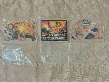 나의 히어로 아카데미아 바쿠고 카츠키 올마이트 아크릴 스탠드 3종 세트