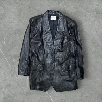 00s vintage LEGNA y2k 테일러드 가죽 그런지