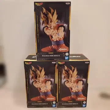 [ 3체 세트 ] Grandista-SON GOKU-II 피규어
