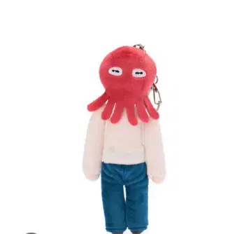 요루시카 일인칭 봉제 인형 키링 A (화성인)