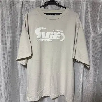 F-LAGSTUF-F Age Factory 티셔츠 화이트 XL