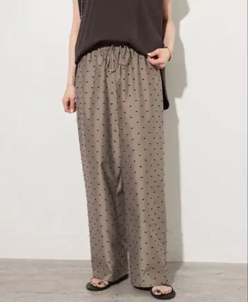 [ 새상품 미사용 ] 저널 스탠다드 relume 컷 도비 도트 팬츠 36