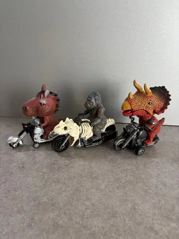 애니멀 라이더 프릭션 바이크 피규어 세트 배송비 포함! 가격 인하 중!