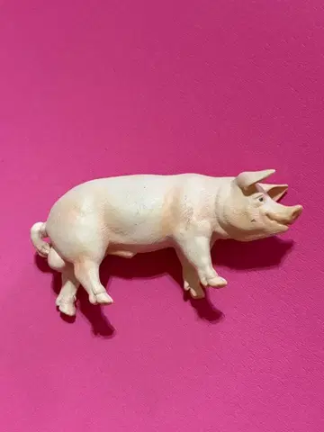 슐라이히 돼지 피규어 플라스틱제