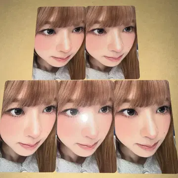 IVE 트레이딩 카드 REVIVE+ 타워 레코드 혜택 레이 x 5