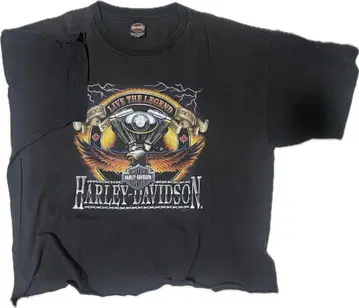Harley-Davidson 블랙 티셔츠