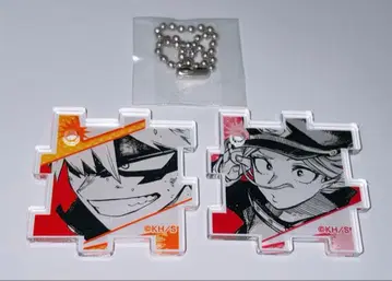 히로아카 원화전 바쿠고 카츠키 겐켄 케미 아크릴 퍼즐