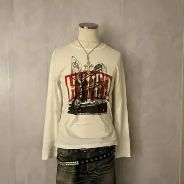 y2k 그런지 헤이세이 갸루 펑크 락 시크 스타일 영문 레이어드