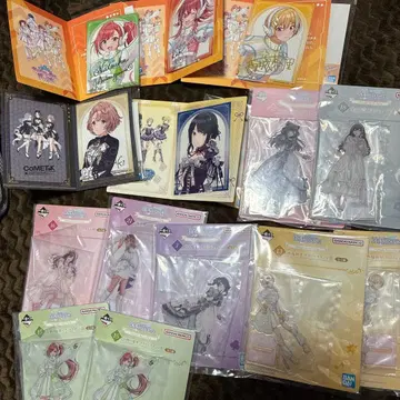 아이돌 마스터 샤이니 컬러즈 이치방쿠지 아크릴 스탠드 & 안내장