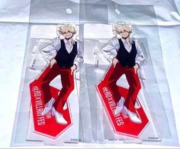 히로아카 히로빌라 아크릴 스탠드 바쿠고 카츠키 미사용 미개봉 2세트