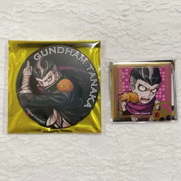 단간론파전 단론 다나카 간자무 캔뱃지 스퀘어 캔뱃지 희로애락