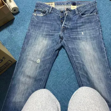 Abercrombie & Fitch 아바클로 데미지 데님 31 x 32