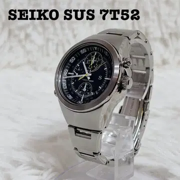 손목시계 SEIKO SUS 세이코 사스 7T52 1/100 크로노그래프