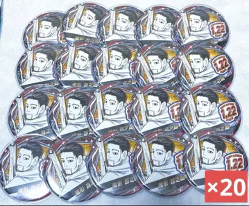 골든 카무이 오가타 햐쿠노스케 원화 벌스데이 캔뱃지 묶음 판매