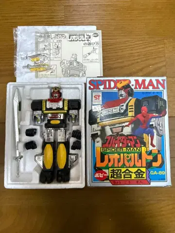 스파이더맨 레오팔돈 GA-89 로봇 피규어 초합금 포피