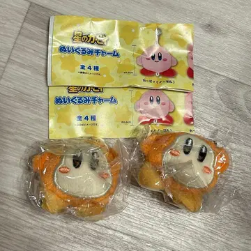 별의 커비 봉제 인형 참 와돌디 가챠가챠