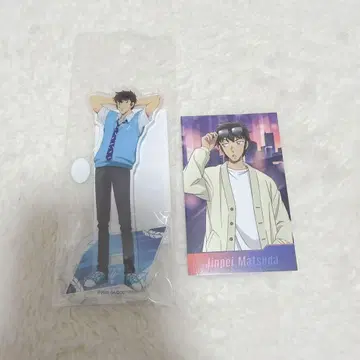 영화 명탐정 코난 하이웨이의 타락천사 아크릴 스탠드 카드 마츠다 진페이