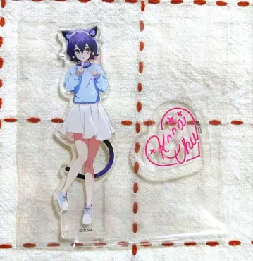 좀비랜드 사가 가라쓰 주유 고양이 귀 아크릴 스탠드 미즈노 아이