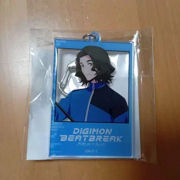 라운드원 한정판 디지몬 비트 블레이크 사와시로 쿄 아크릴 키링