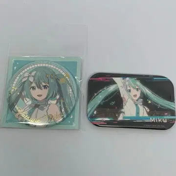 극장판 프로세카 열린 세계의 하츠네 미쿠 이온 캔뱃지 2세트