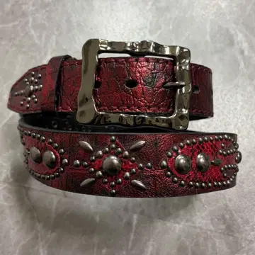 archive 00s y2k grunge 그런지 스터드 벨트