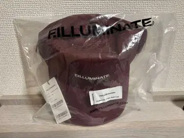 FILLUMINATE 어센틱 로고 볼캡 - 와인