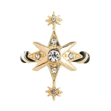 시와스 카케 모티브 반지 MAYLA