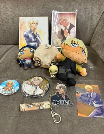 명탐정 코난 아무로 토오루 후루야 레이 버본 굿즈 묶음 판매 인형