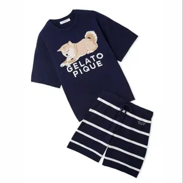 [우에노 한정판] GELATO PIQUE 시바견 룸웨어 세트 젤라또피케