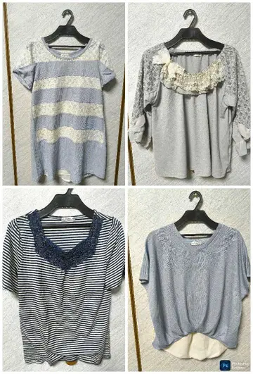 axes femme 상의 블라우스 4점 세트 엑시즈팜