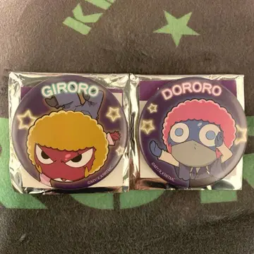 개구리 중사 케로로 한정판 아프로 시리즈 트레이딩 매트 캔뱃지