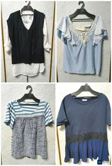 axes femme 상의 블라우스 4점 세트 엑시즈팜