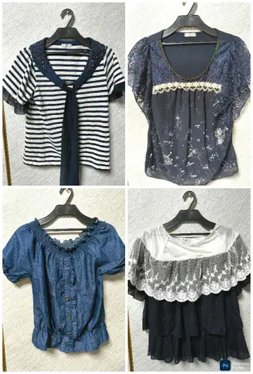 axes femme 상의 블라우스 4점 세트 엑시즈팜