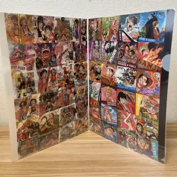 무기와라 스토어 ONEPIECE 클리어 파일 2장 세트