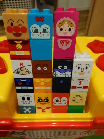 호빵맨 블록 세트 손가락 인형 세트