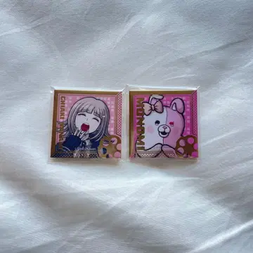 단간론파 15주년 기념전 희로애락 캔뱃지 나나미 치아키 모노미