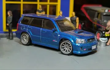 Subaru 포레스터 파랑 핫휠 커스텀 제품