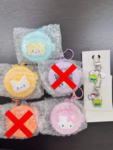 산리오 시크릿 거울 포함 브러쉬