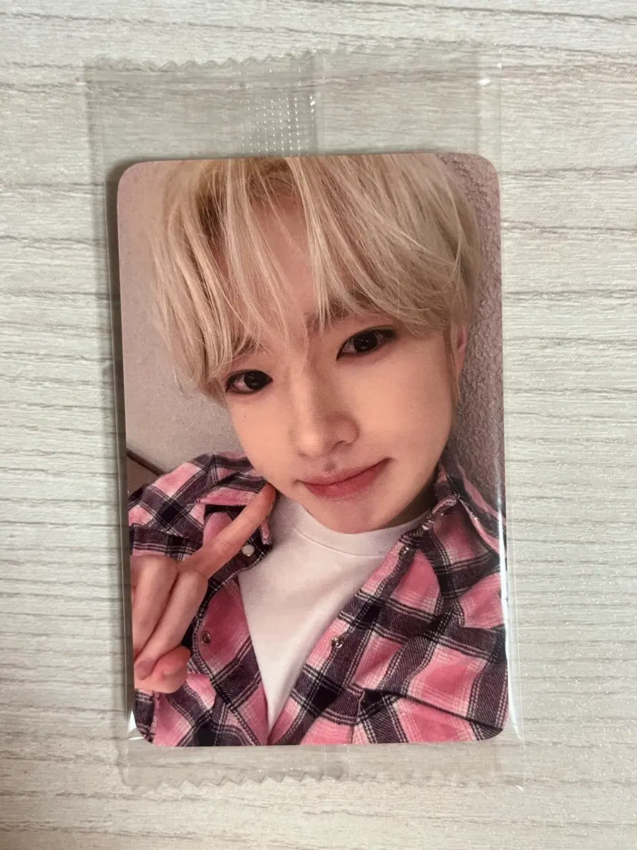 Nct Wish Sakuya Ktown4u 260219 unreleased photocard poca