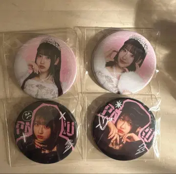 사쿠라바 하루카 파루탄 캔뱃지 4개 세트