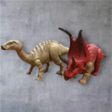 마텔 디아블로케라톱스 이구아노돈 공룡 세트 쥬라기 월드