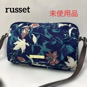 미사용품 러셋 트리 숄더백 카메라백 보호 씰 꽃무늬